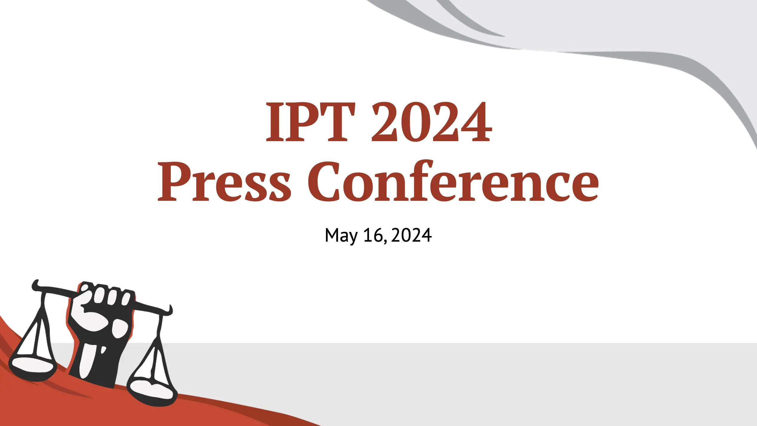 IPT 2024 Press Conference